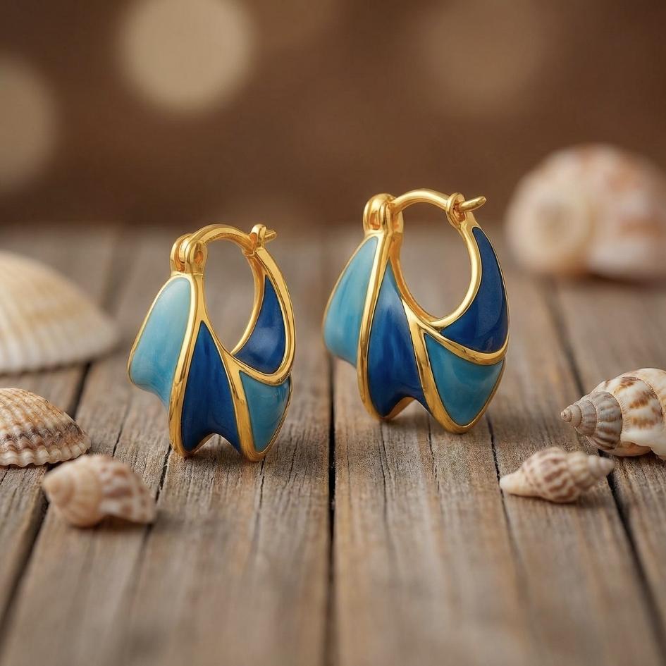 Delaya | Enamelled Morning Waves