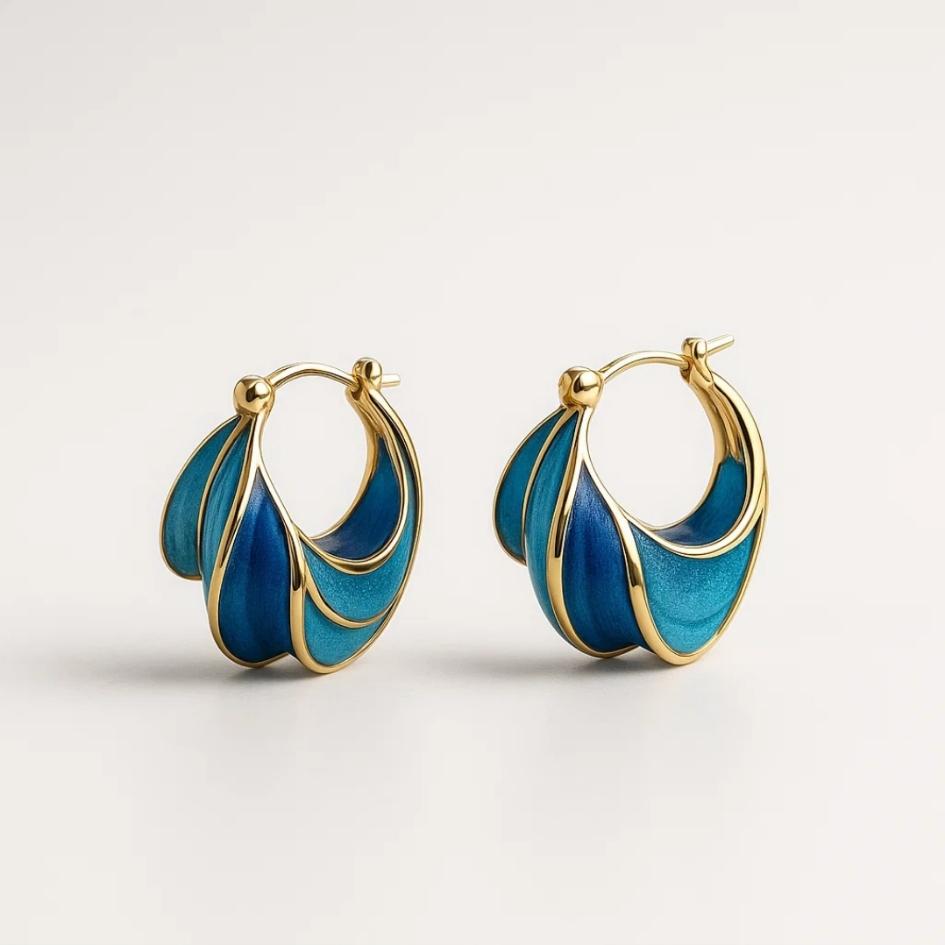 Delaya | Enamelled Morning Waves