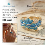 Miralys | Anello ondulato antico