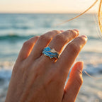 Miralys | Anello ondulato antico