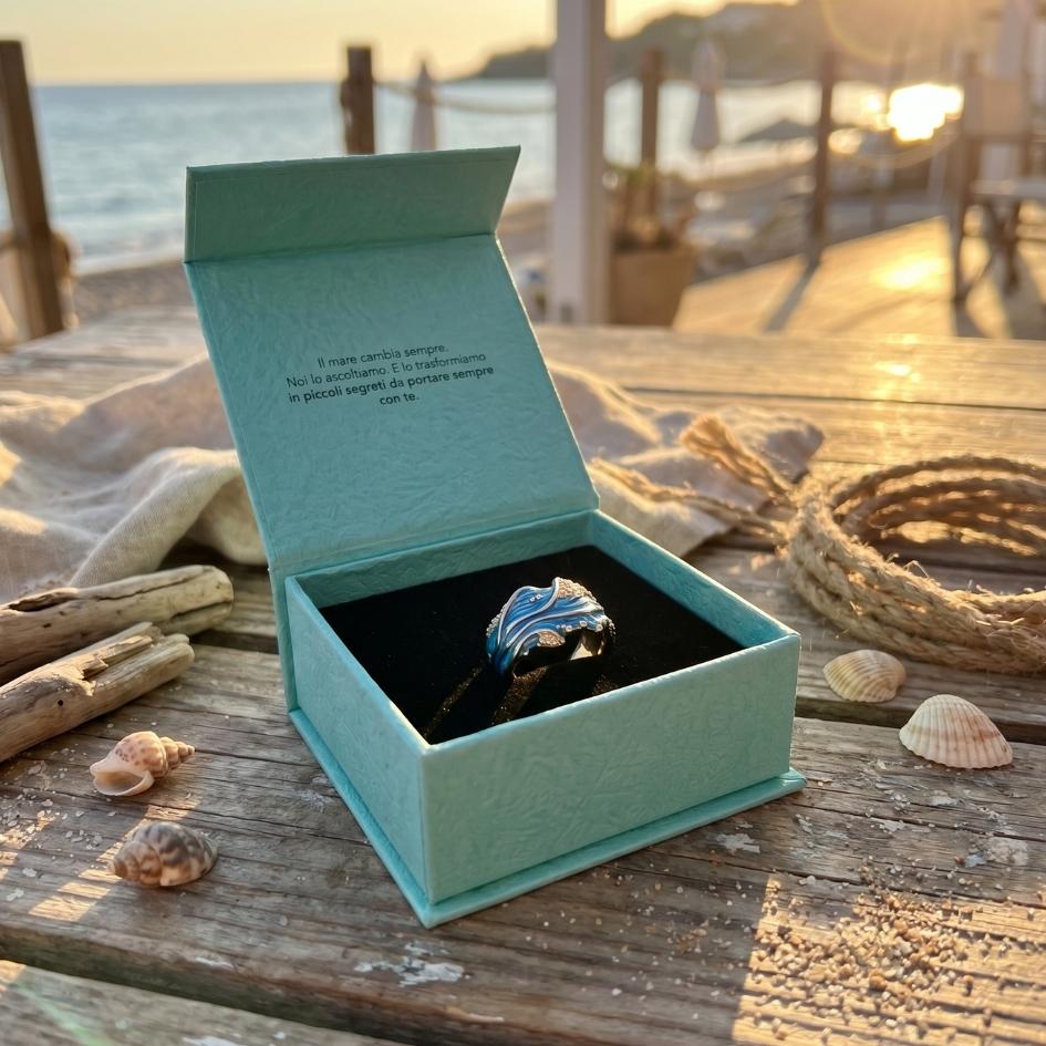 Miralys | Anello ondulato antico