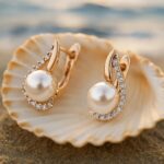 Lola - Orecchini a bottone con perle - Image 2