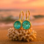 Aurela | Orecchini gocce di mare - immagine 3