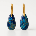 Lunarea – Orecchini Blu Laguna