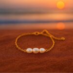 Lina | Bracciale con Tre Perle - immagine 2